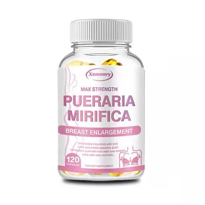 Immagine prodotto di Pueraria Mirifica 5000 mg (120 capsule), integratore alimentare, donne, seno