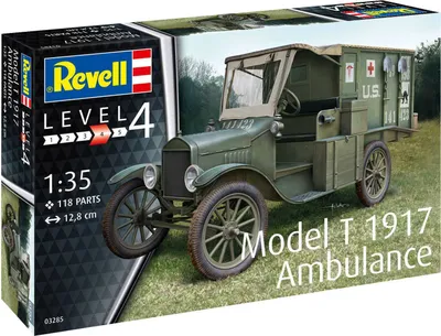 Zdjęcie produktu dla Revell 03285 1:35 Ambulans Model T 1917