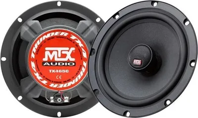 Image de MTX TX465C, 2 voies, 320 W, 4 ohms, 93,5 dB, 45 - 25000 Hz, 6,3 cm