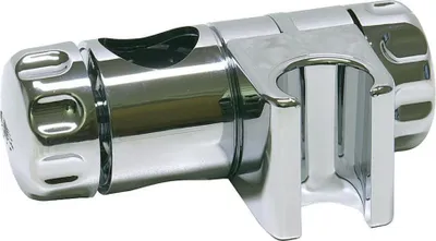 Immagine prodotto di GROHE, elemento scorrevole per aste doccia (regolazione in altezza del soffione manuale, 24,7 mm, superficie resistente), cromo, 07659000
