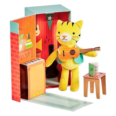 Produktbild von Petit Collage spielset Theodore der Tiger Junior Plüsch Spielzeug