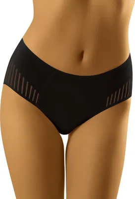 Produktbild von Wolbar Damen Maxi-Slip WB76 , Schwarz, XXL