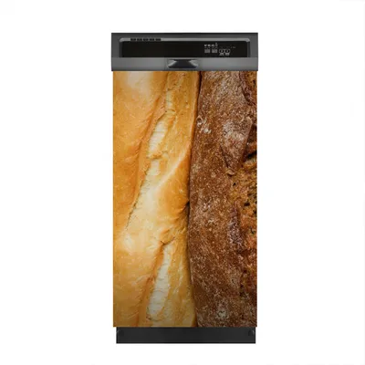 Produktbild von Aufkleber sticker 45x80 cm Dekorative folie Spülmaschine - frisches Brot Lebensmittel