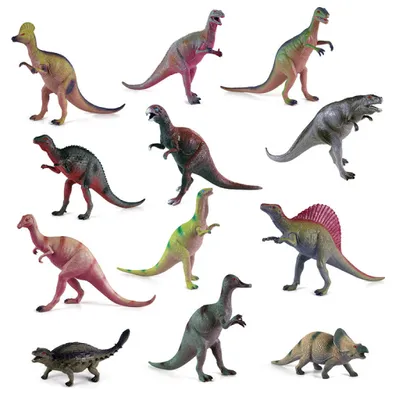 Immagine prodotto di Dinosaurus 12 specie 25 - 33 cm