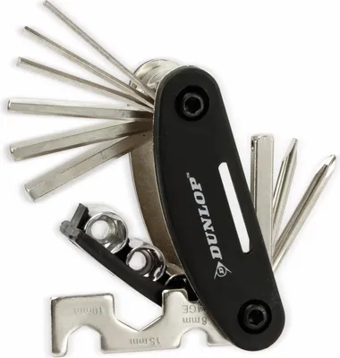 Produktbild von DUNLOP Fahrradwerkzeug-Set, 15-teilig