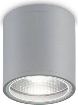Produktbild von Ideal Lux GUN Deckenleuchte GU10 ⌀110mm dimmbar Grau IP44 163642