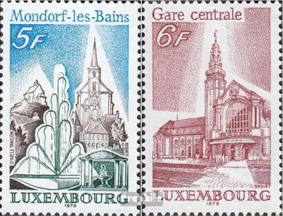 Produktbild von Briefmarken Luxemburg 1979 Mi 985-986 (kompl.Ausg.) postfrisch Tourismus