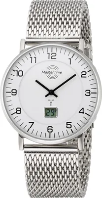 Image de Master Time MTGS-10558-12M Montre radiopilotée pour hommes Advanced Slim