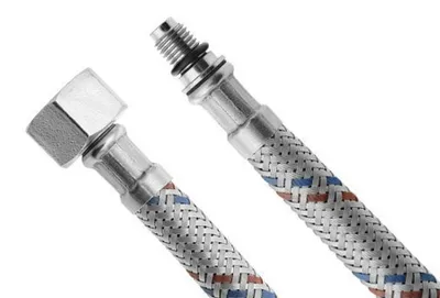 Produktbild von Aqualine Flexibler Schlauch, Edelstahl M8x3/8", 40cm