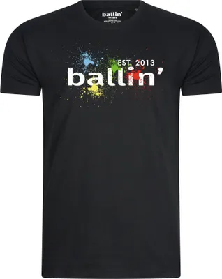 Produktbild von Ballin Est. 2013 Paint Splatter Tee  Schwarz - Große L