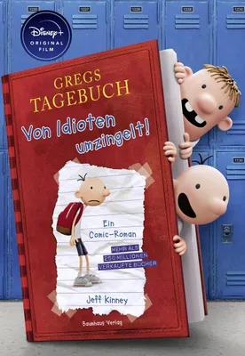 Obrázok produktu pre Gregs Tagebuch - Von Idioten umzingelt! (Disney+ Sonderausgabe)