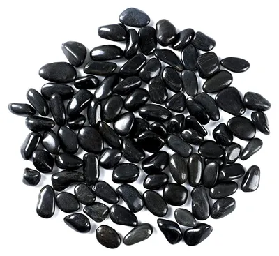 Obrázok produktu pre Dekoratívne okruhliaky 2000 g, 1-3 cm, čierna, riečne kamene pre výplň vázy