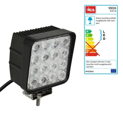 Image de 12 Volt LED - Projecteur de travail 16x3W