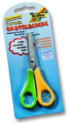 Produktbild von Glorex Bastelschere rund Linkshänder