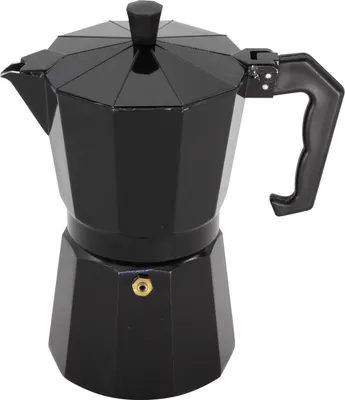 Zdjęcie produktu dla KARL KRÜGER Espressokanne Italiano 6 Tassen schwarz 114488 4006776079451