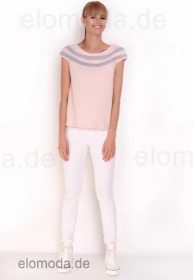 Produktbild von Damen Longshirt Tunika T-Shirt Sommer Shirt; Puderrosa