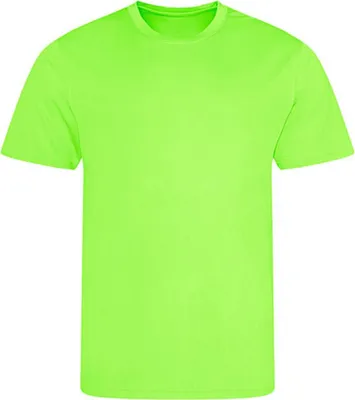 Produktbild von Just Cool JC201 | MenŽs Recycled Cool Herren T-Shirt - Farbe: Electric Green - Größe: XXL