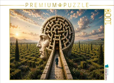 Produktbild von CALVENDO Puzzle Der Kopf des Labyrinths | 1000 Teile Lege-Größe 64x48cm Foto-Puzzle für glückliche Stunden
