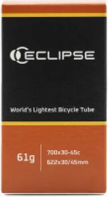 Zdjęcie produktu dla Wężyk Schlauch Eclipse 28 Road Gravel, rozmiar 30/45 mm, TPU, zawór SV (Sclaverand), waga 61 gram, 4 sztuki.