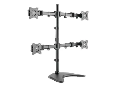 Obrázok produktu pre Univerzálny štvornásobný držiak monitora DIGITUS s montážou na stojan/svorku