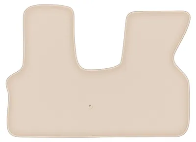 Produktbild von Velours-Fußmatten für Volkswagen Transporter T4 1992-2003 (Transporter) – 4-tlg, Beige, passgenau – Wielganizator FORTUNA