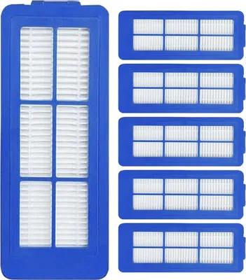 Image de Kit de filtres de remplacement HEPA, 6 pièces, compatible avec les robots aspirateurs Eufy, pour aspirateurs