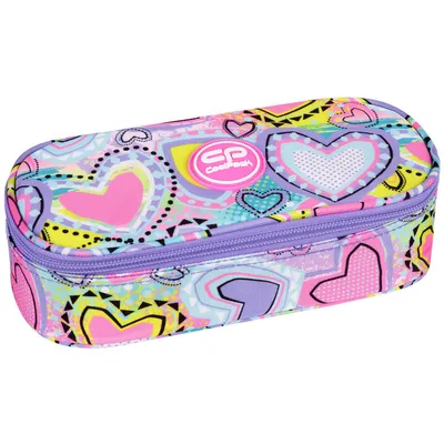 Produktbild von Federmäppchen für die Schule, COOLPACK CAMPUS PASTEL HEART