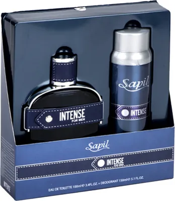 Produktbild von Sapil Intense for Men EDT 100ml + Deodorant 150ml Geschenkset