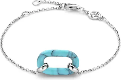 Produktbild von 23008TQ Armband mit türkisen Stein 23008TQ Ti Sento Milano