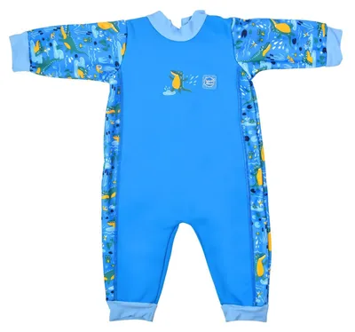Image de Combinaison intégrale en néoprène Splash About, modèle Crocodile Swamp, pour bébés de 12 à 24 mois