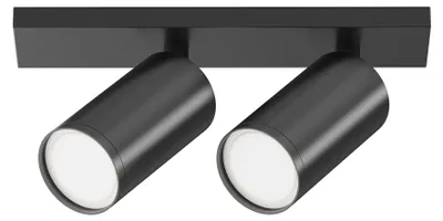 Obrázek produktu pro Stropní reflektor FOCUS S, černý, 2xGU10x10W, hliník, rozměry: 12x6x34,4 cm, IP20, Maytoni