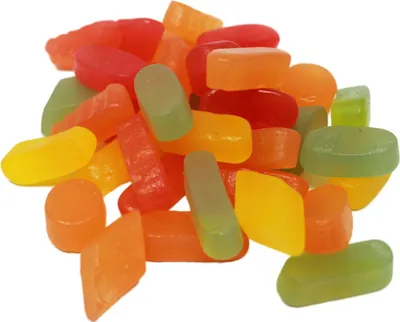 Produktbild von Weingummi zuckerfrei Mischung mit Fruchtgeschmack sortiert 3000g