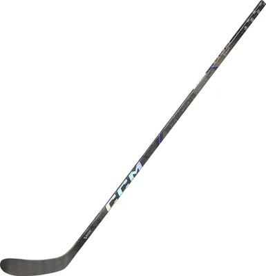 A hockey stick is shown against a white background.