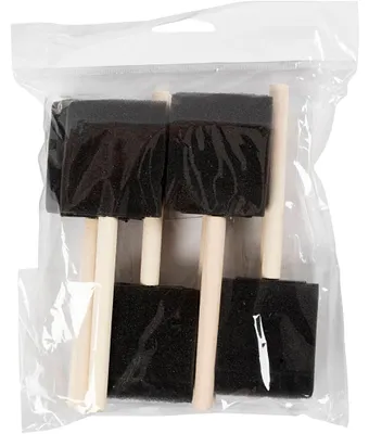 Produktbild von Schwammpinsel, L 15,5-16 cm, B 25+50 mm, 2 Stk/ 1 Pck [HOB-10447]