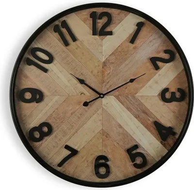 Produktbild von Wanduhr Versa Holz MDF Holz MDF/Kristall (6 x 60 x 60 cm)