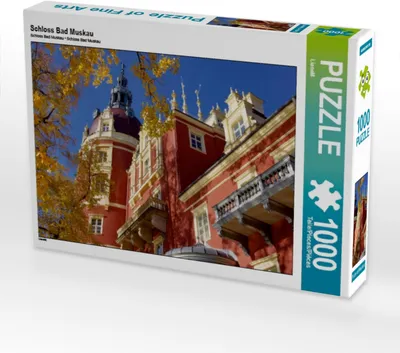 Produktbild von Calvendo Schloss Bad Muskau 1000 Teile Puzzle quer 640x480mm, CALVENDO; 7368656