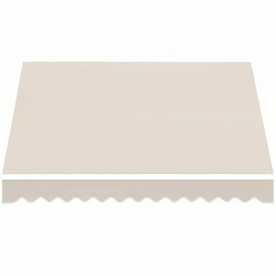 Produktbild von Ersatzstoff für Markise – Sonnenschutzdach UPF 50+ für 3,5 x 2,5 m Rahmen, Cremeweiß