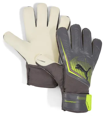 Produktbild von Puma Jungen Puma Ultra Play RC Torwarthandschuhe, Matte Aged Silver-Yellow Alert