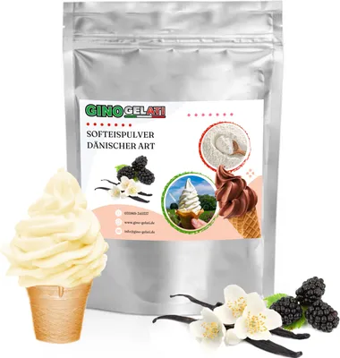 Image de Vanille Mûre Glace danoise en poudre 1 kg