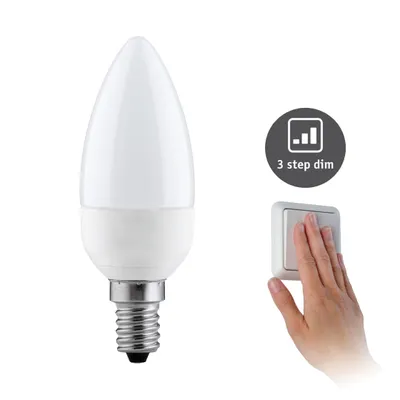 Produktbild von TIP LED Kerze 5,5W E14 230V 3step dimmb 2700K