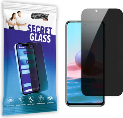 Zdjęcie produktu dla Szkło ochronne GrizzGlass Xiaomi SecretGlass dla Redmi Note 10 5G
