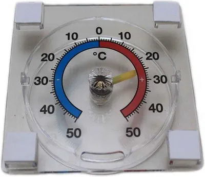 Image de Thermomètre pour fenêtre - Affichage de la température - Pour vitre - Pièce unique