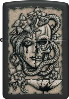 Immagine prodotto di Accendino Zippo Gory Tattoo Unisex Nero Metallo
