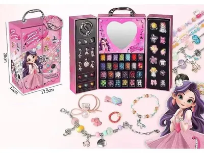 Immagine prodotto di Set per la creazione di braccialetti con valigetta - ADAR
