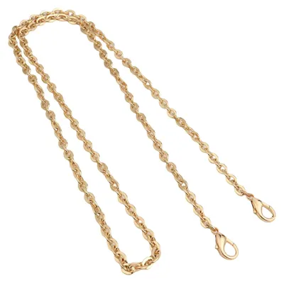 Produktbild von Handtaschenkette – Ersatz-Schulterriemen mit verstellbarer Schnalle – 100 cm lang (Gold)