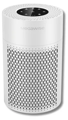 Productafbeelding van MEGAWISE luchtreiniger voor kleine ruimtes, met H13 True HEPA-filter, verwijdert stof, rook en dierenharen