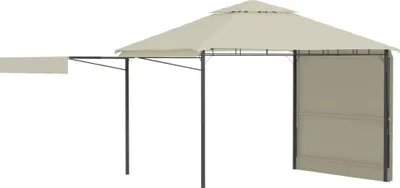 Produktbild von vidaXL Pavillon mit Doppelt Erweiterten Dächern 3x3x2,75 cm 180 g/m²