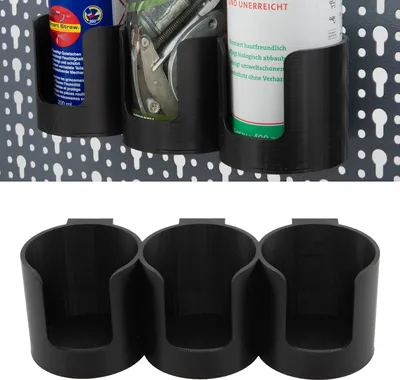 Produktbild von Dosenhalter für Küpper Lochwand Werkzeugwand Halterung Sprühdose Farbdose