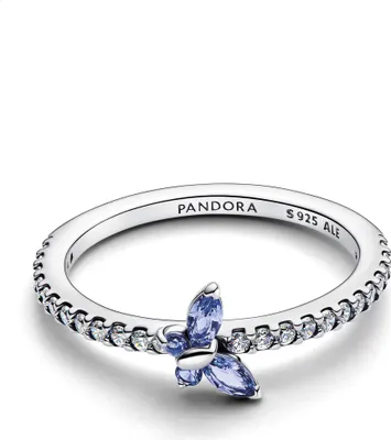 Immagine prodotto di Anello Pandora Farfalla Brillante Rosa Argento 194269C02 Misura 50