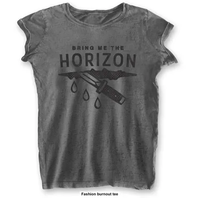 Produktbild von Bring Me The Horizon - Wunde Frauen X-Large T-Shirt - grau